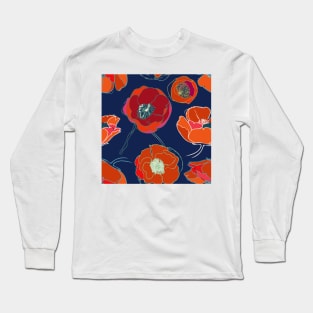 California Poppies Long Sleeve T-Shirt